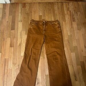 Women's Rust Cleo and Wolf Jeans